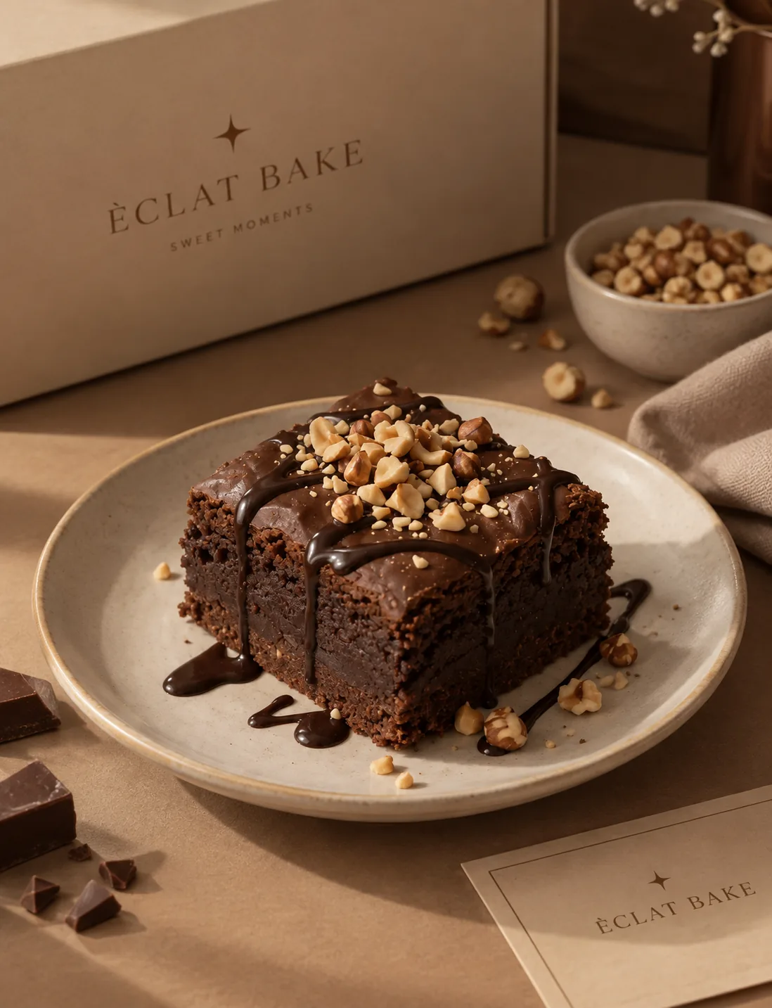 Brownie Cake - كيكة البراوني