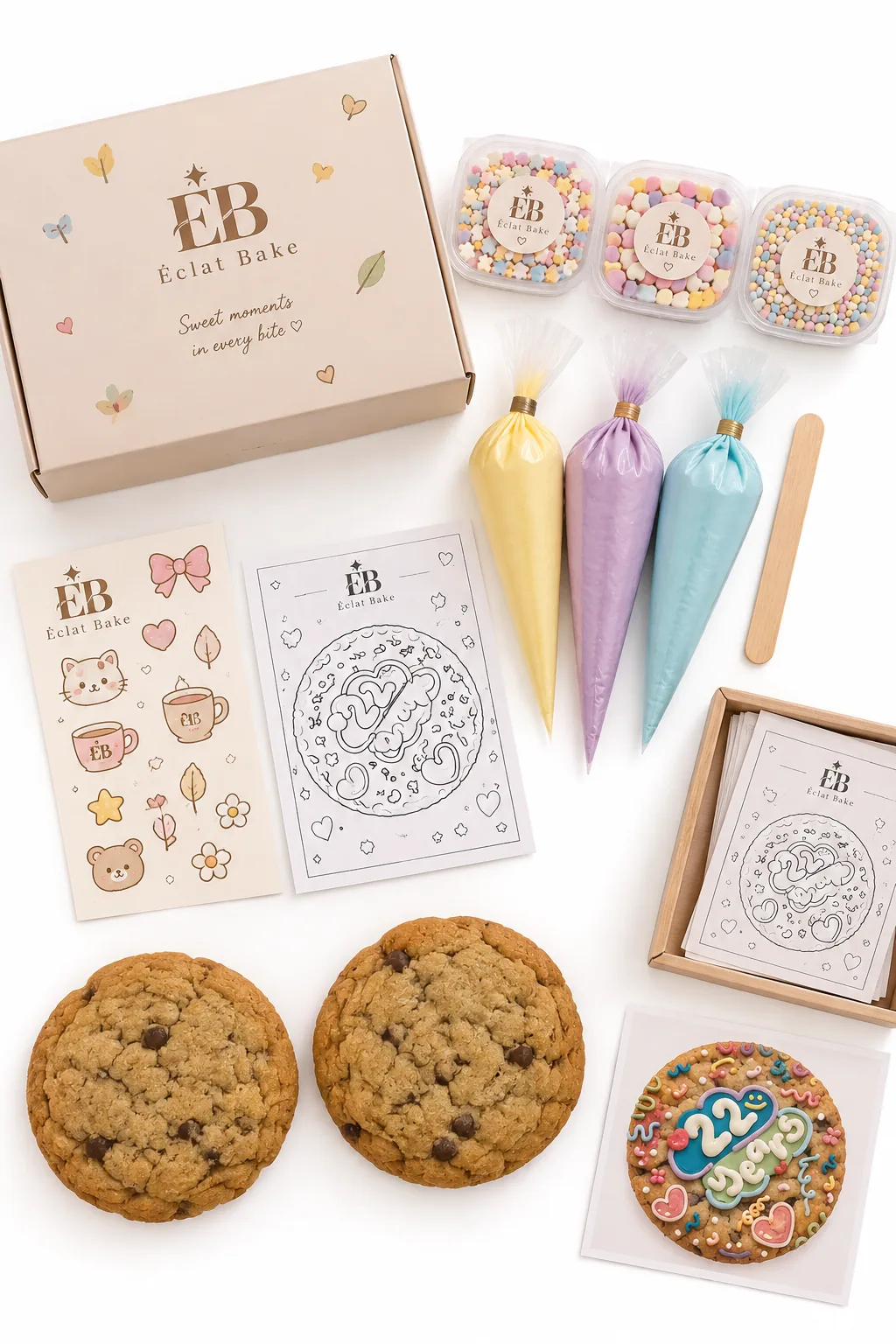 Cookies Pinting Box - بوكس الرسم على الكوميز