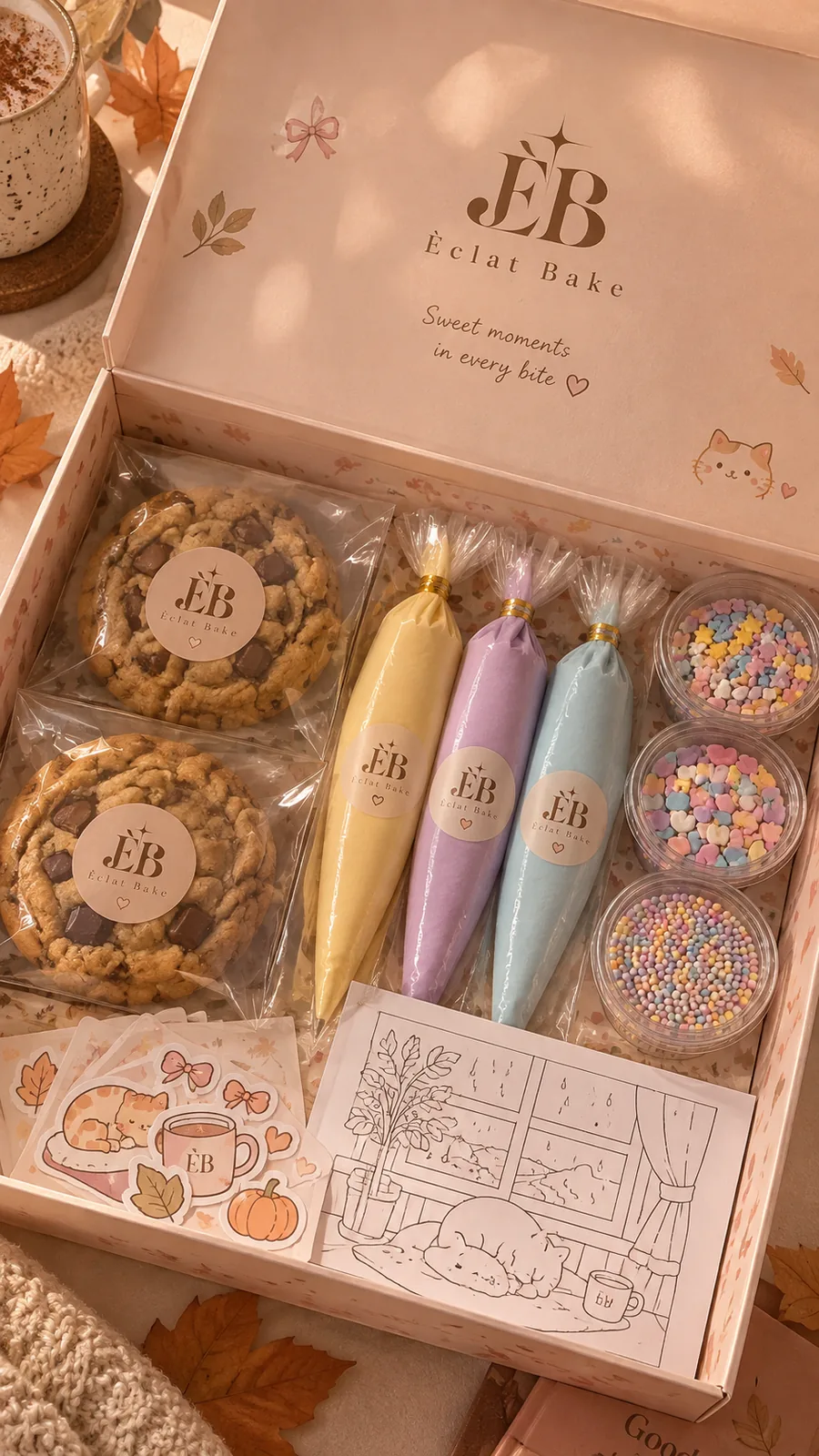 Cookies Pinting Box - بوكس الرسم على الكوميز